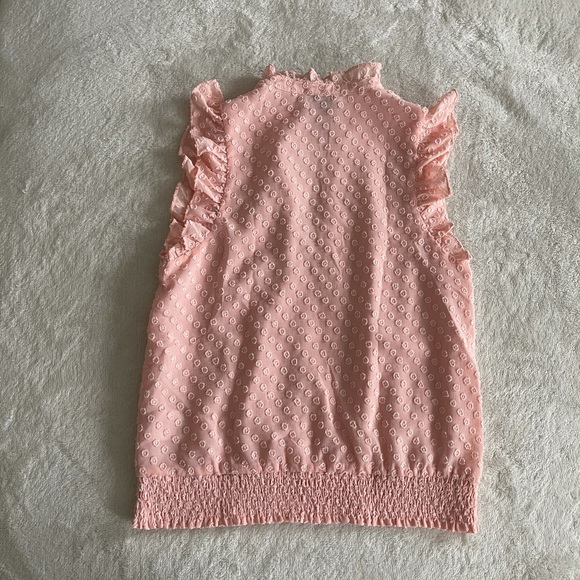 Bebe Pink Ruffled Top - Picture 5 of 5